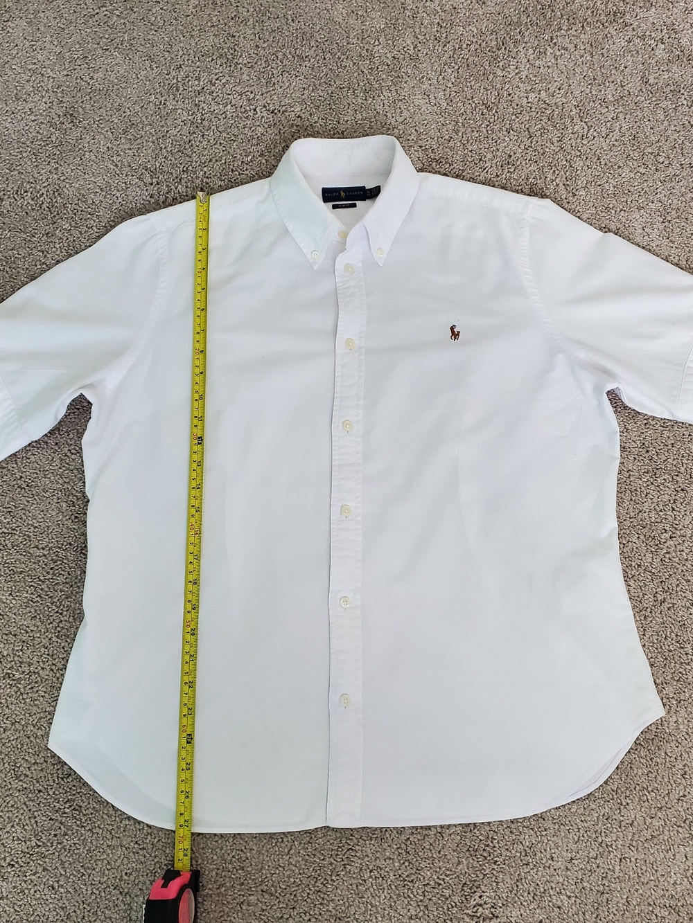 Polo Ralph Lauren Women's Oxford Shirt, White (Size XL) - Picture 10 of 10